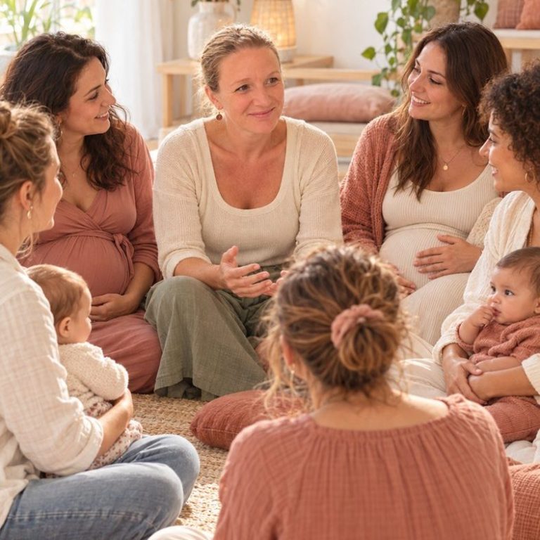 Cercle de futures mamans et jeunes mamans animé par Marie Leber