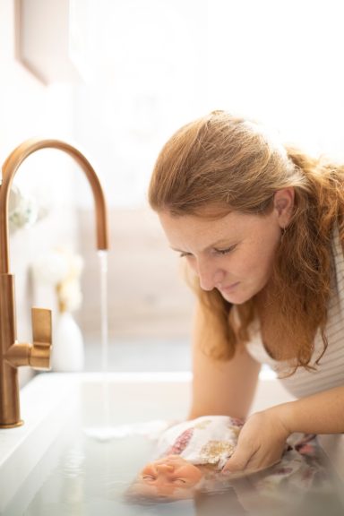 bain d'accueil du nouveau né